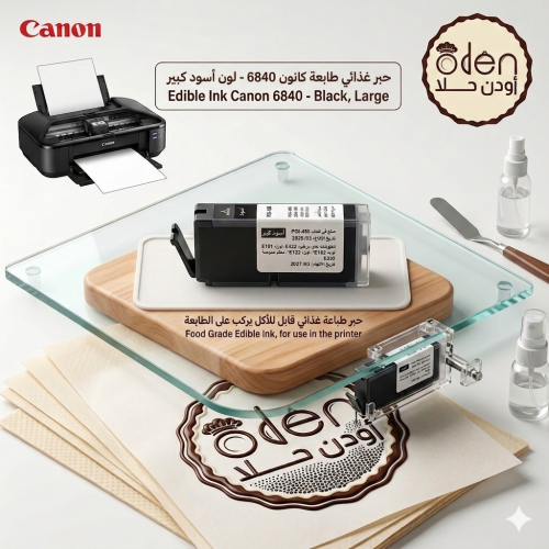 حبر طابعة كانون اسود كبير6840