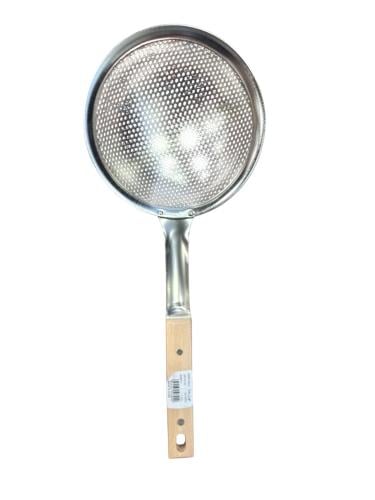 مصفاة زيت كبيره بيد خشب