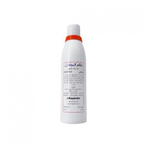 لون برتقالي جل مركز أمريكي 240مل