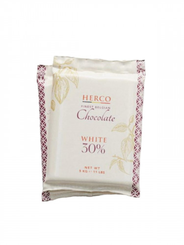 شوكولاتة بلوك ابيض هيركو 5 كجم