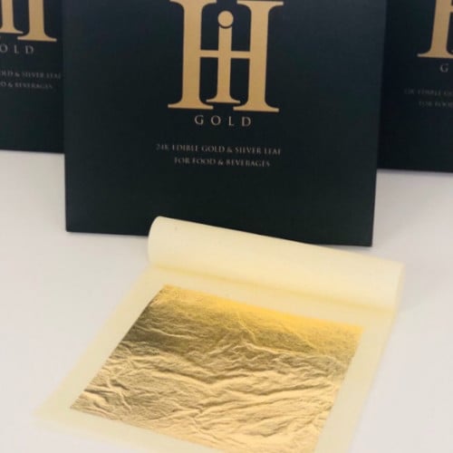 ورق ذهب 5حبات 8×8سم loose