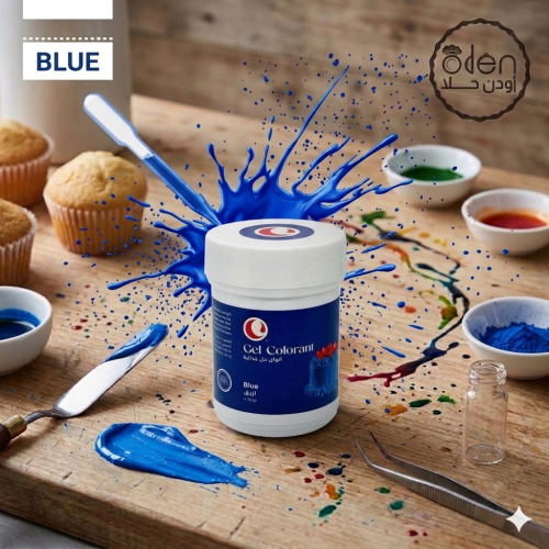 Blue gel color, 30 grams