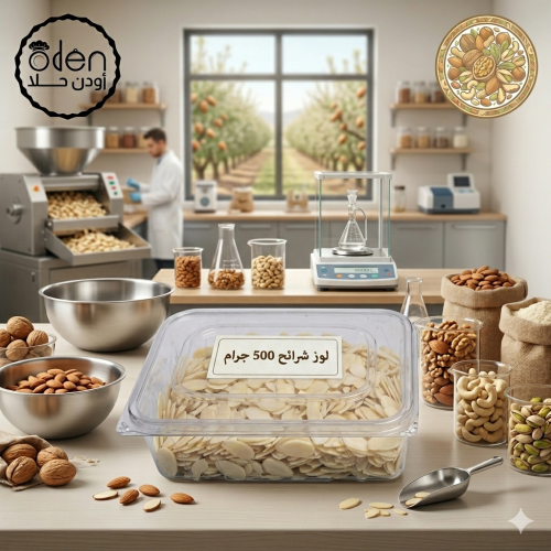 ‏لوز شرائح 500 جرام