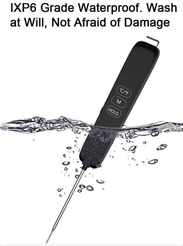 مقياس حرارة ديجتال طعام مزدوج