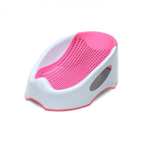 حوض استحمام للمواليد الجدد - لون وردي