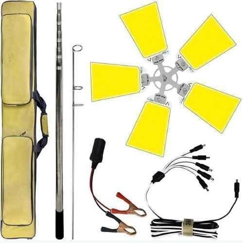 لمبة سنارة مروحة 5 شرائح ليد | 120 واط | FR-05 COB...
