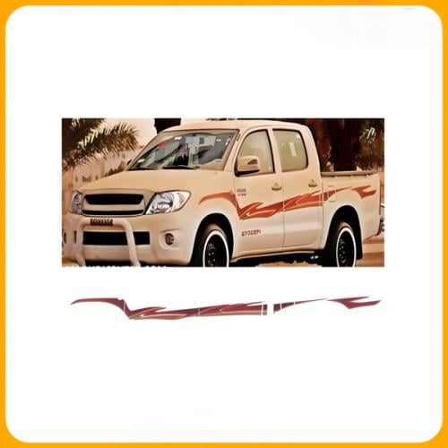 خط شطرطون هايلوكس غمارتين -غمارة 2011-سعودي