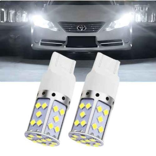 طقم 2قطعة- لمبات اشارة ليد ابيض -لمسات سيارتي