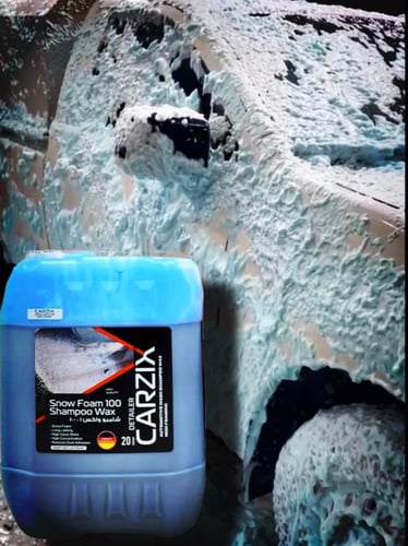 شامبو واكس لون أزرق من كارزيكس جالون 20 لتر