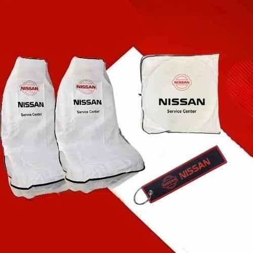 تلبيسة مراتب نيسان مع شماسة و سلسلة مفاتيح-لمسات س...