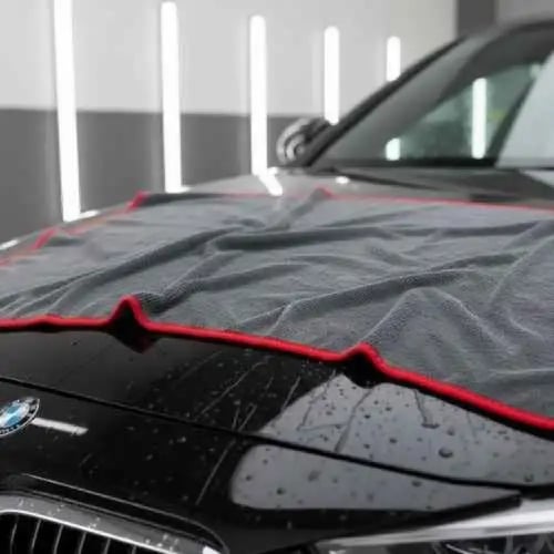 منشفة تجفيف سيارات مايكرو فايبر 60x90 سم/ امتصاص ع...