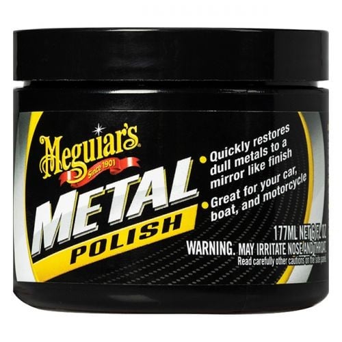 ميجوايرز ملمع النياكل والمعدن والكروم Meguiars Met...