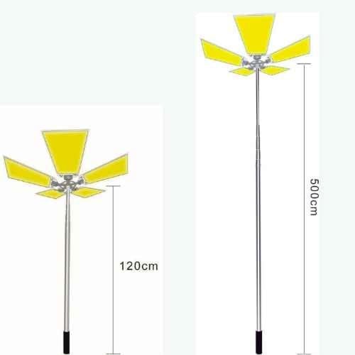 لمبة سنارة مروحة 5 شرائح ليد | 120 واط | FR-05 COB...