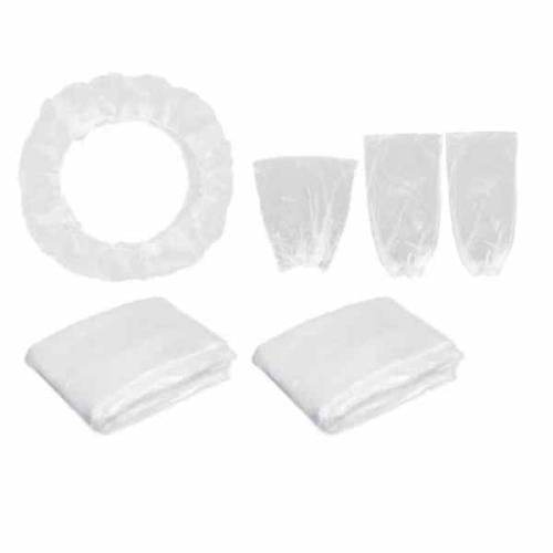 أكياس حماية السيارة الشفافة | طقم 6 قطع