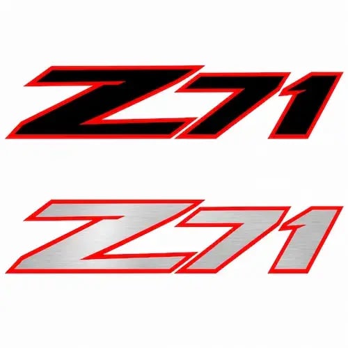 ملصق سيارة Z71 بتصميم حديث – طقم قطعتين