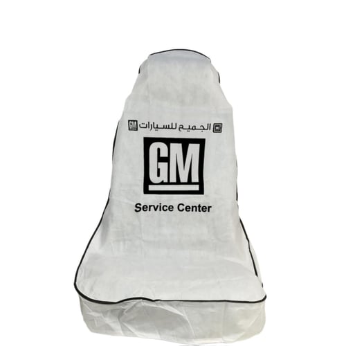 تلبيسة وكالة جي ام GM سائق وراكب اسود 6 حبات