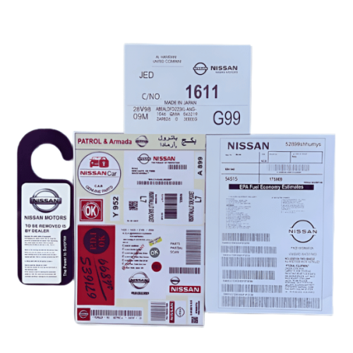 بكج استكرات نيسان باترول وكالة من لمسات