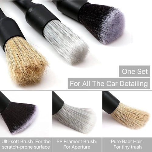عرض خاص: مجموعة فرشاة تنظيف السيارات الاحترافية (3...