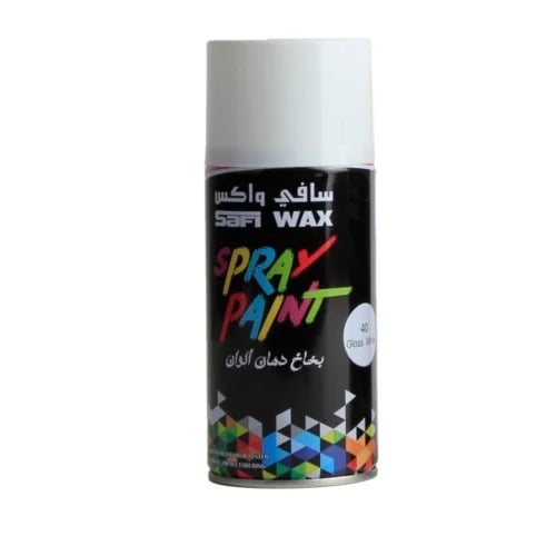 بخاخ بوية سيارات سافي واكس أبيض لامع 400 مل - لمسا...