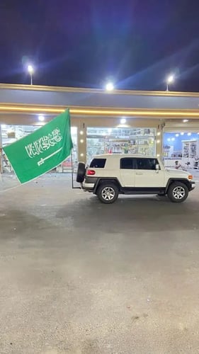 علم سيارة جيب لاندكروزر -اف جي | قاعدة علم كبير لل...