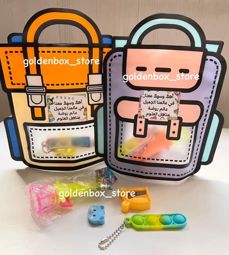 حقيبة بلاستيك مع التعبئة والثيم