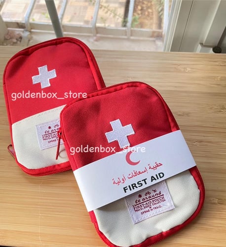 حقيبة إسعافات أولية قماشية