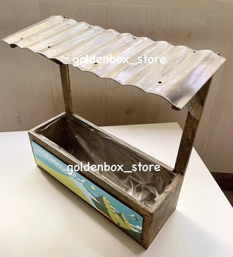 صندوق خشبي للتوزيعات