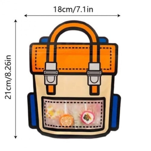 حقيبة بلاستيك مع التعبئة والثيم