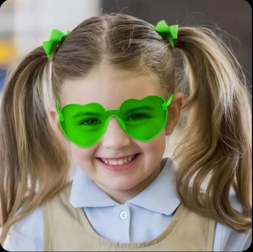 بوكس نظارات اخضر