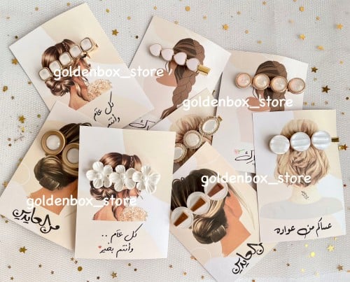 كرت اكسسوار شعر