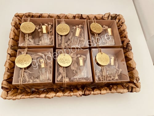 علب مسك وبخور مع ثيم رمضاني