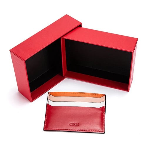محفظة بطاقات ماركة ch مع بوكس