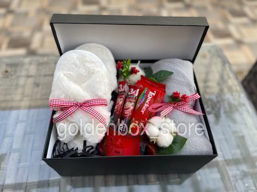 بوكس شتوي أحمر