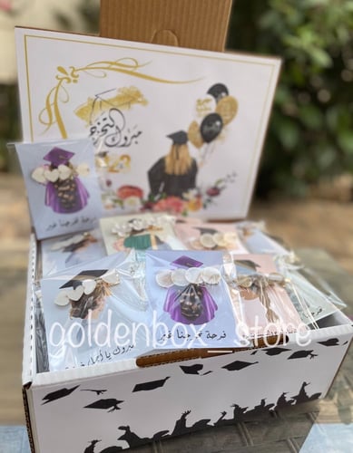 بوكس توزيعات اكسسوار شعر