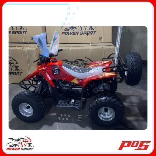 دباب تايوان باورسبورت 4 كفرات لون احمر - 100cc