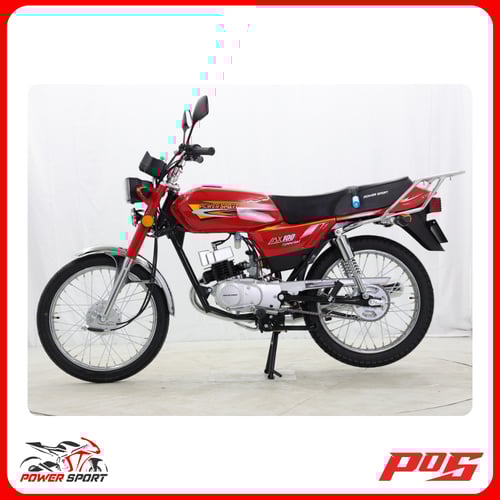 دراجة نارية اكس 100 باورسبورت لون أحمر - AX100