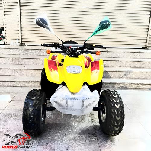 دباب تايوان باورسبورت 4 كفرات لون أصفر - 100cc