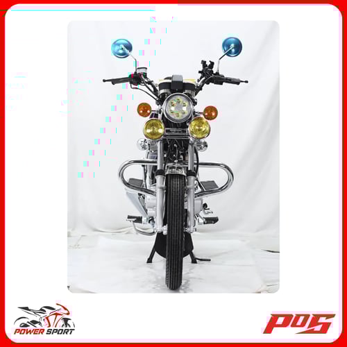 دراجة نارية GN اباتشي كوبرا الزلزال 150 لون أسود