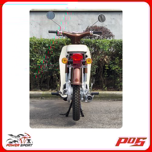 دراجة نارية كلاسيك شبيه الهوندا 110 لون بني - WS11...