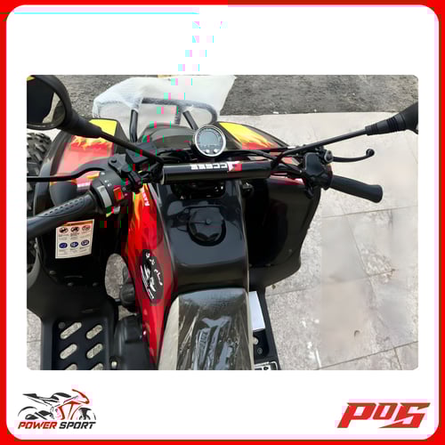 دباب تايوان باورسبورت 4 كفرات لون أسود - 100cc