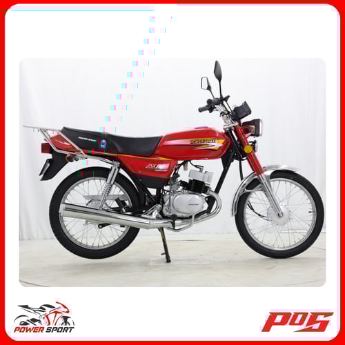 دراجة نارية اكس 100 باورسبورت لون أحمر - AX100