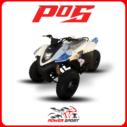 دباب رام يورو 110cc تايوان 4 كفرات لون ابيض