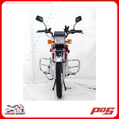 دراجة نارية المدفع مطور 2025 لون أحمر - CG125