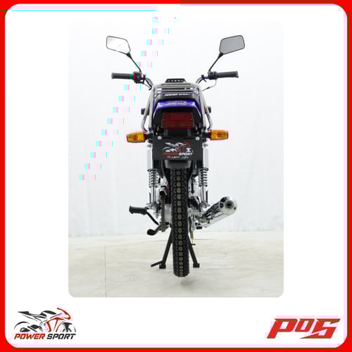 دراجة نارية اكس 100 باورسبورت لون أزرق - AX100