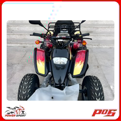 دباب تايوان باورسبورت 4 كفرات لون أسود - 100cc