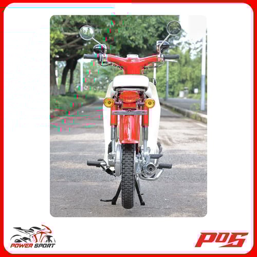 دراجة نارية كلاسيك شبيه الهوندا 110 لون احمر - WS1...