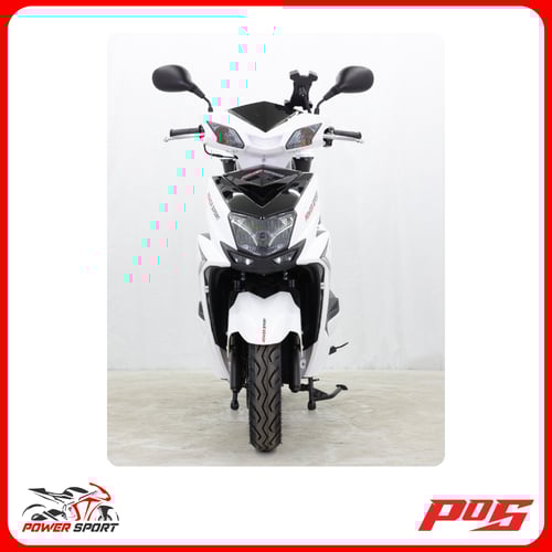 دراجة نارية بطة لون ابيض 2026 - CM150