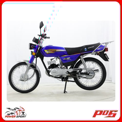 دراجة نارية اكس 100 باورسبورت لون أزرق - AX100