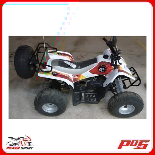 دباب تايوان باورسبورت 4 كفرات لون ابيض - 100cc