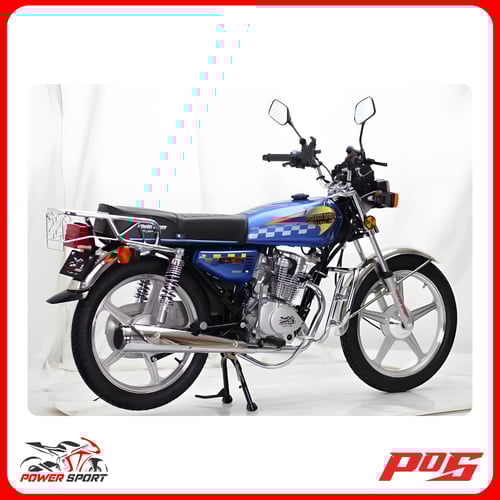 دراجة نارية المدفع مطور 2025 لون أزرق - CG125